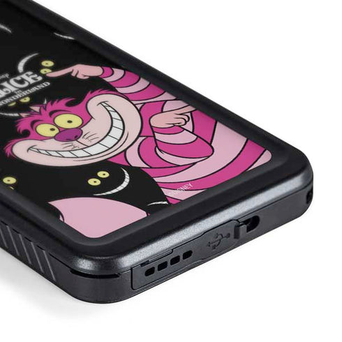 Disney Alice in Wonderland Cheshire Cat Galaxy S24 Plus Waterproof Case